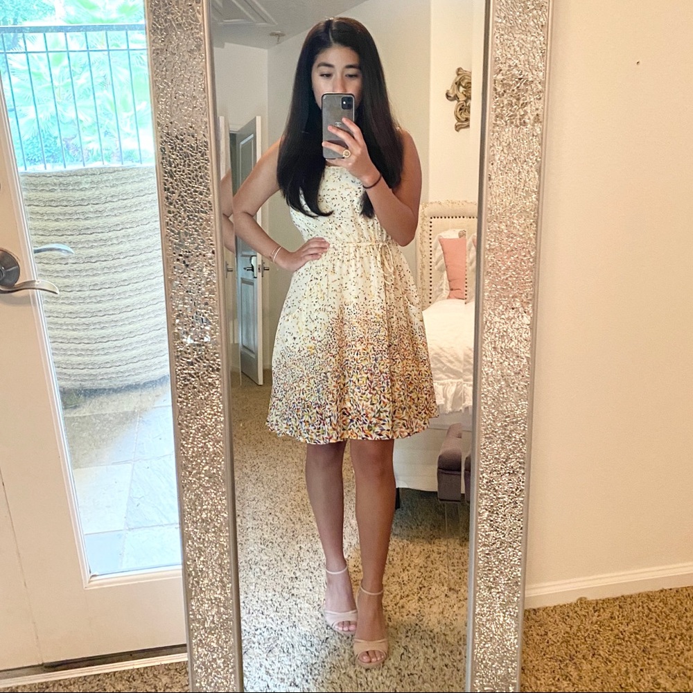 Cream dress